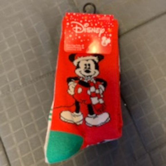 Disney Christmas crew socks - Picture 1 of 4